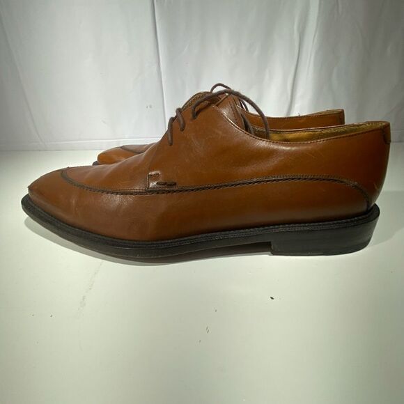 Mezlan Torello Men's Brown Leather Oxfords Shoes Size 10,5 M - Picture 4 of 7
